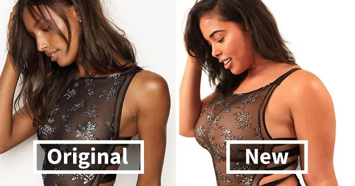 Curvy Model Challenges Rigid Victoria’s Secret Model Standards By Recreating Their Catalog, And The Result Speaks For Itself
