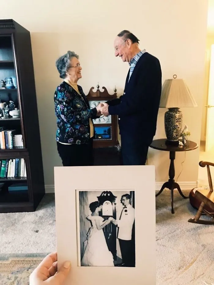 Both 81 And Widowed, My Friends Grandmother Just Married Her Prom Date After Starting To Speak Again 64 Years Later