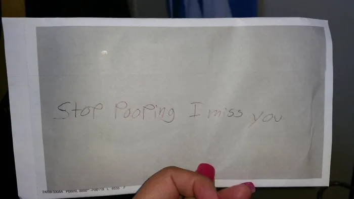 My Husband Slid This Note Under The Bathroom Door. I Married Him For Good Reasons