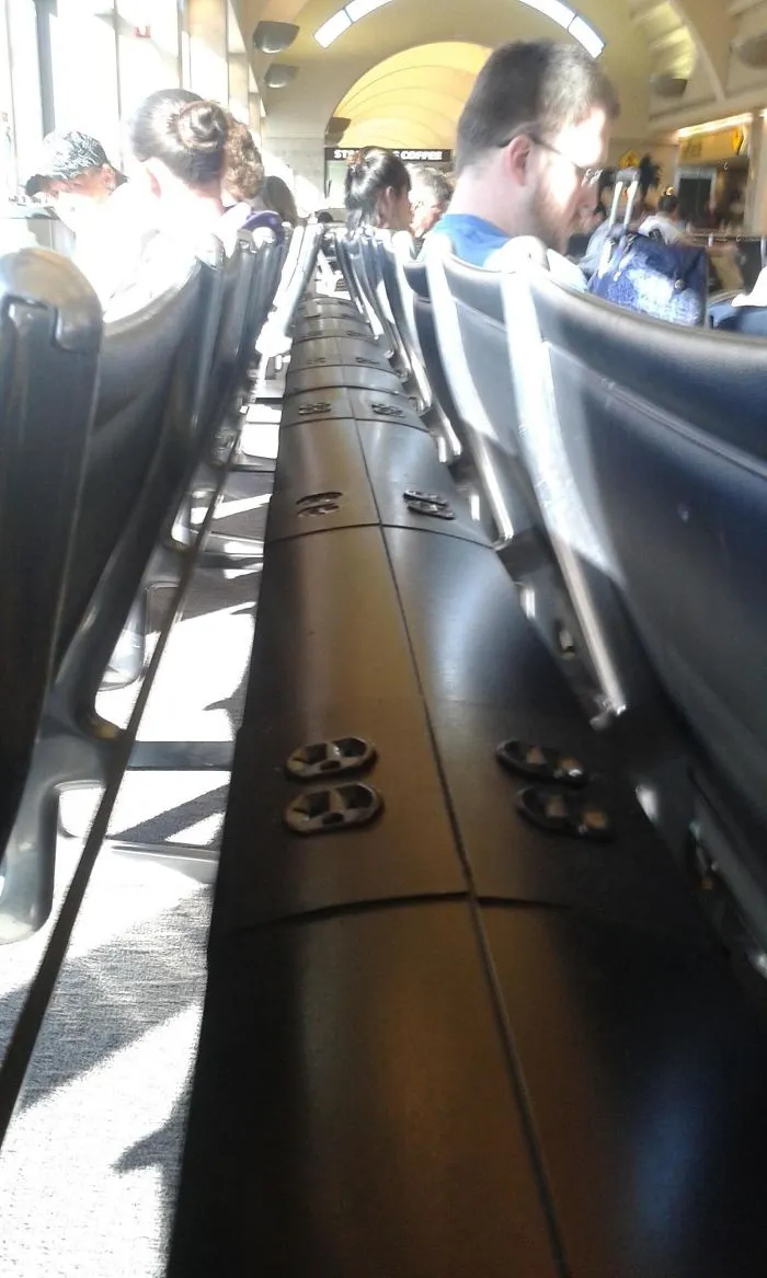 El que haya diseñado este aeropuerto es un ángel