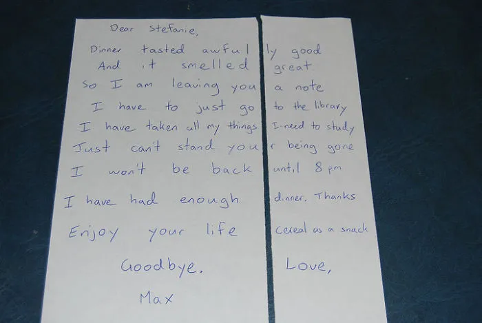 My Newly-Wed Friend Left This For His Wife