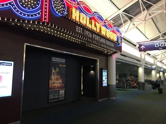 Este aeropuerto tiene un cine donde proyectan cortometrajes