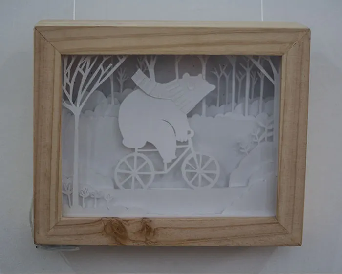 I Made Paper Dioramas Inspired By Nature And Animals