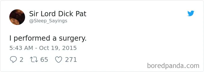 Girlfriend Tweets Weird Things Her Boyfriend Says During His Sleep, And It Will Make You Die From Laughter
