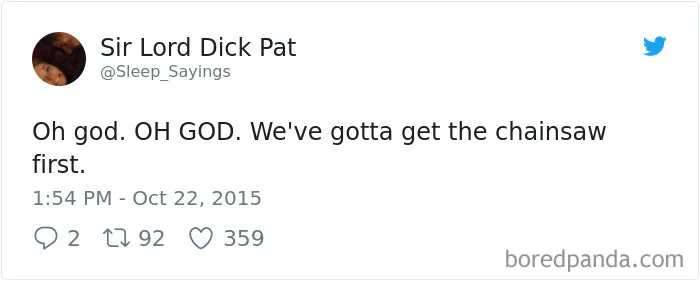 Girlfriend Tweets Weird Things Her Boyfriend Says During His Sleep, And It Will Make You Die From Laughter