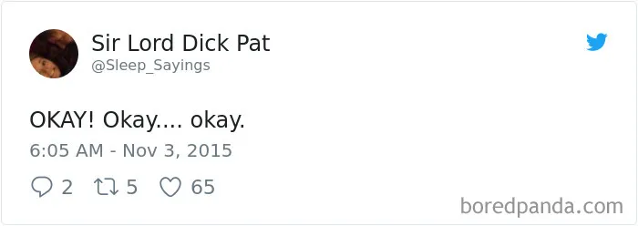 Girlfriend Tweets Weird Things Her Boyfriend Says During His Sleep, And It Will Make You Die From Laughter