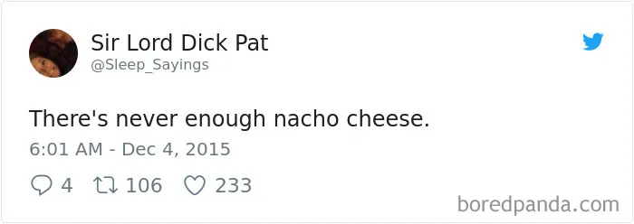 Girlfriend Tweets Weird Things Her Boyfriend Says During His Sleep, And It Will Make You Die From Laughter