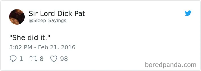 Girlfriend Tweets Weird Things Her Boyfriend Says During His Sleep, And It Will Make You Die From Laughter