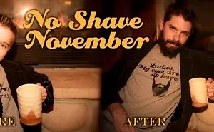 It's No Shave November! Share Your Before And After Pics Of Growing A Beard