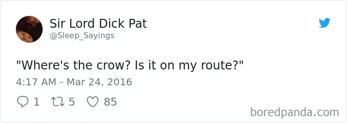 Girlfriend Tweets Weird Things Her Boyfriend Says During His Sleep, And It Will Make You Die From Laughter