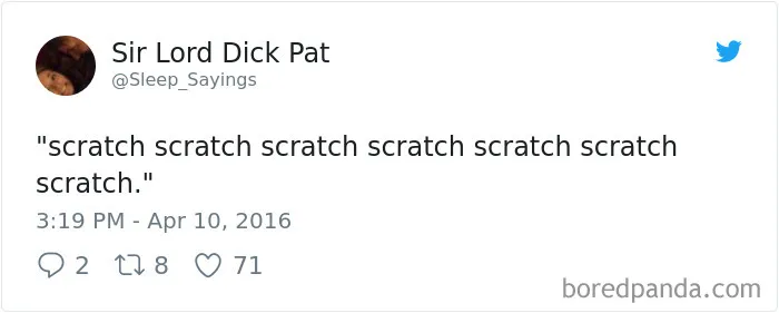 Girlfriend Tweets Weird Things Her Boyfriend Says During His Sleep, And It Will Make You Die From Laughter