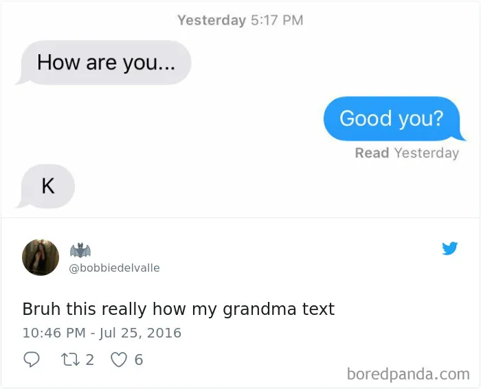 She's "K"