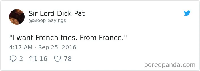 Girlfriend Tweets Weird Things Her Boyfriend Says During His Sleep, And It Will Make You Die From Laughter