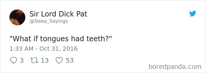Girlfriend Tweets Weird Things Her Boyfriend Says During His Sleep, And It Will Make You Die From Laughter