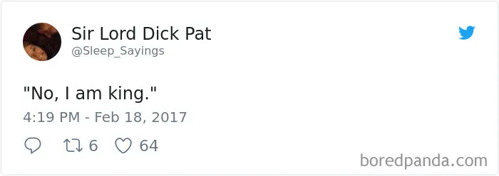 Girlfriend Tweets Weird Things Her Boyfriend Says During His Sleep, And It Will Make You Die From Laughter