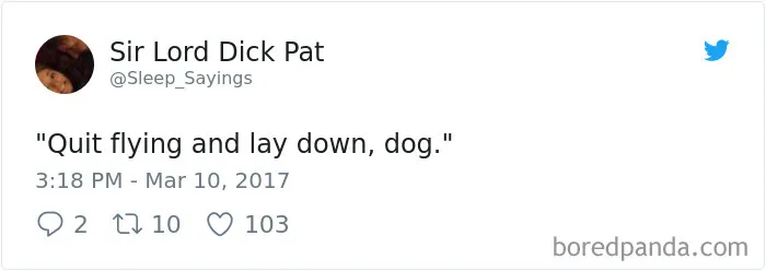 Girlfriend Tweets Weird Things Her Boyfriend Says During His Sleep, And It Will Make You Die From Laughter