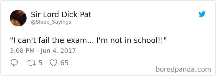 Girlfriend Tweets Weird Things Her Boyfriend Says During His Sleep, And It Will Make You Die From Laughter