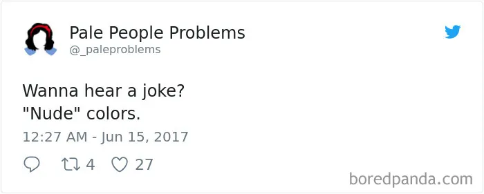 60 Funny Pale People Problems That Other People Will Never Understand