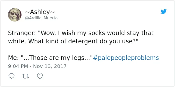 60 Funny Pale People Problems That Other People Will Never Understand