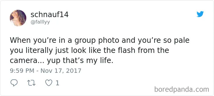 60 Funny Pale People Problems That Other People Will Never Understand