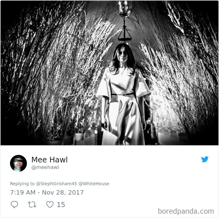 64 Hilarious Reactions To Melania Trump's 'Creepy' White House Christmas Decorations