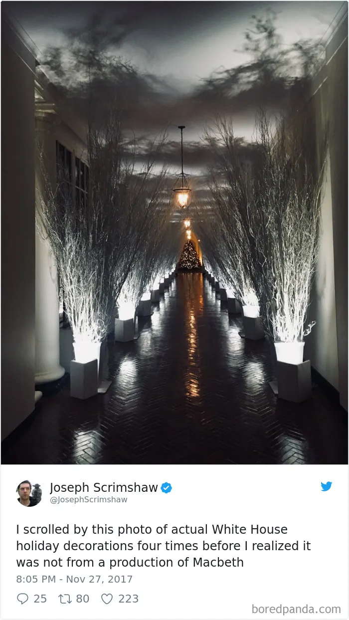 64 Hilarious Reactions To Melania Trump's 'Creepy' White House Christmas Decorations