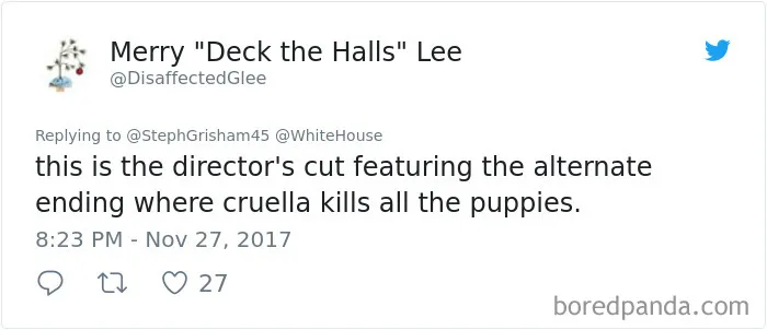 64 Hilarious Reactions To Melania Trump's 'Creepy' White House Christmas Decorations