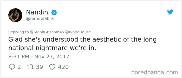64 Hilarious Reactions To Melania Trump's 'Creepy' White House Christmas Decorations
