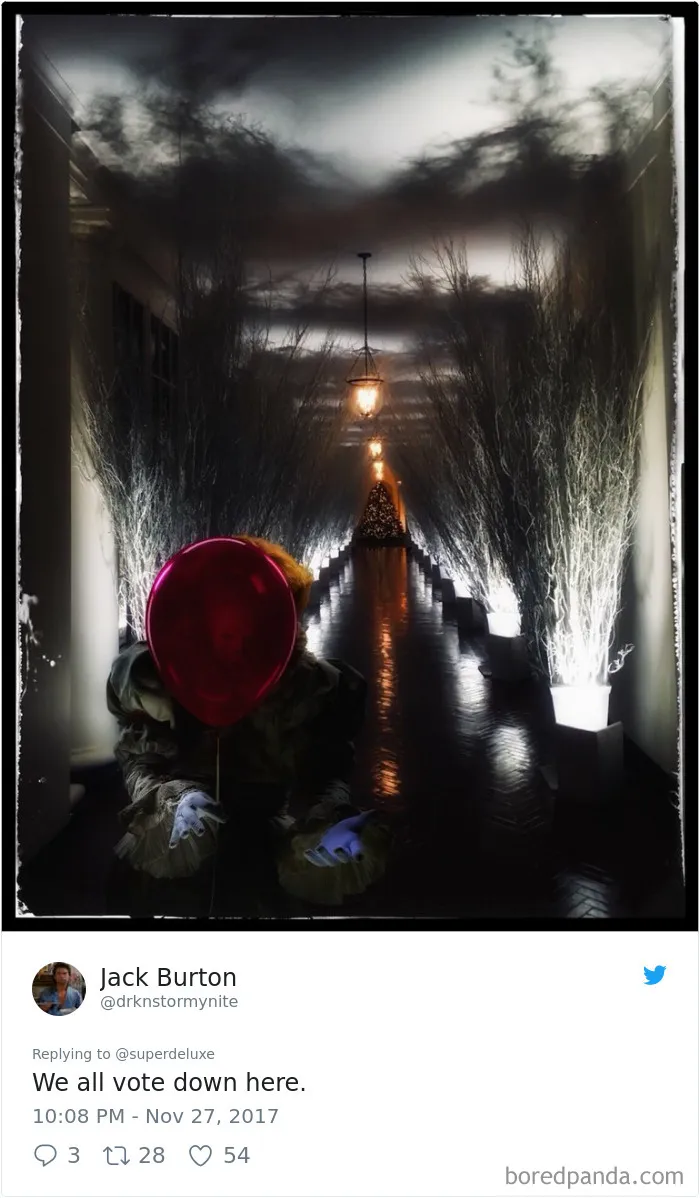 64 Hilarious Reactions To Melania Trump's 'Creepy' White House Christmas Decorations