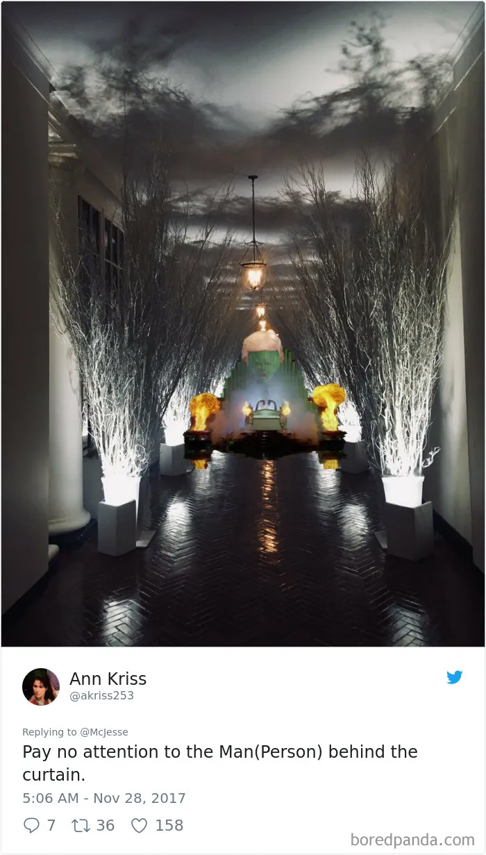 64 Hilarious Reactions To Melania Trump's 'Creepy' White House Christmas Decorations