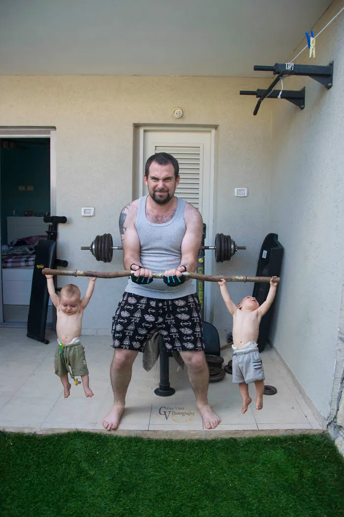Body Building With The Twins