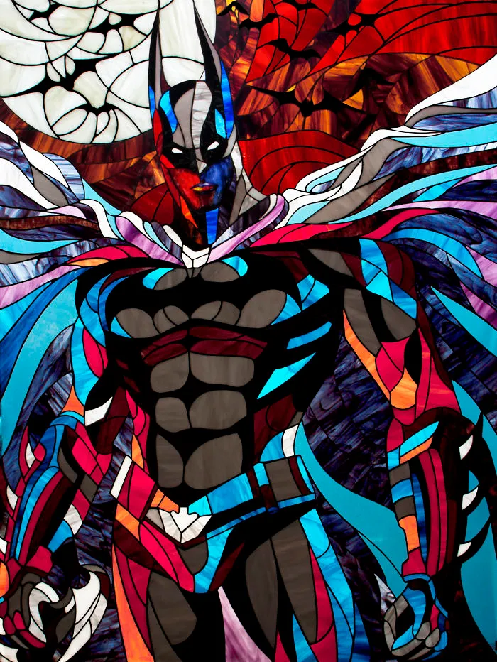 Stained Glass Batman