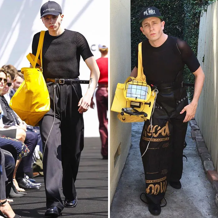 Tom Lenk As Balenciaga Model