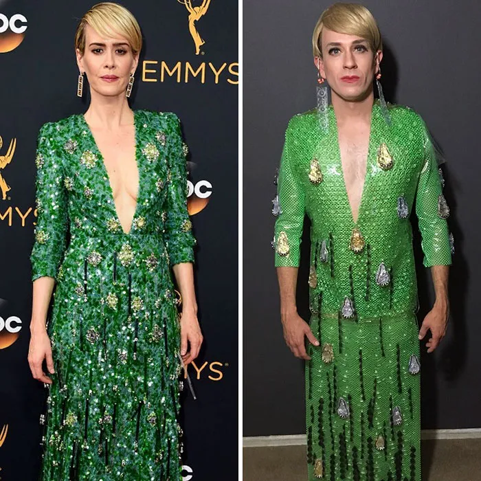 Tom Lenk As Sarah Paulson