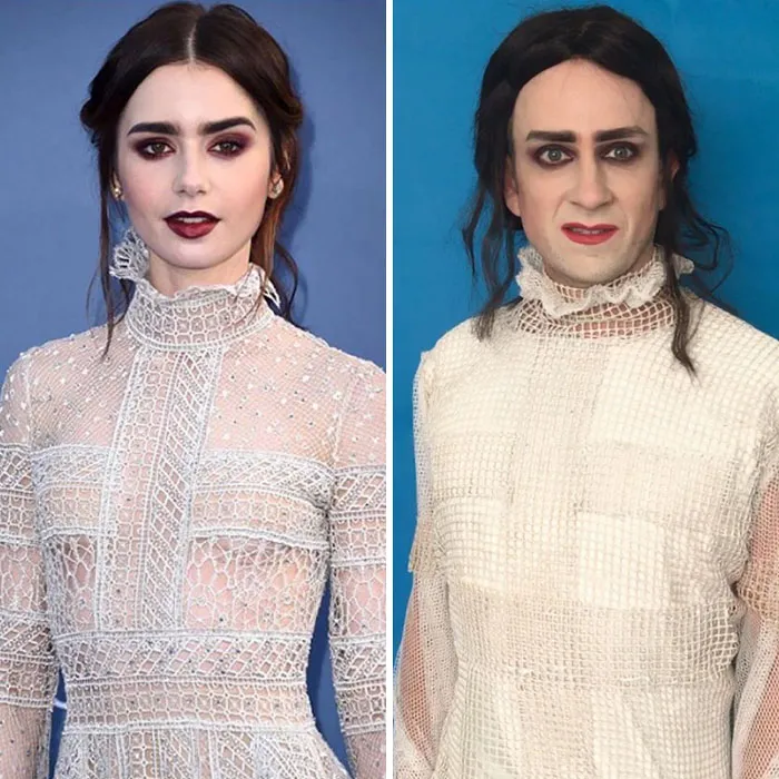 Tom Lenk As Lily Collins