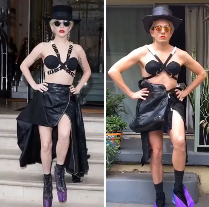 Tom Lenk Como Lady Gaga