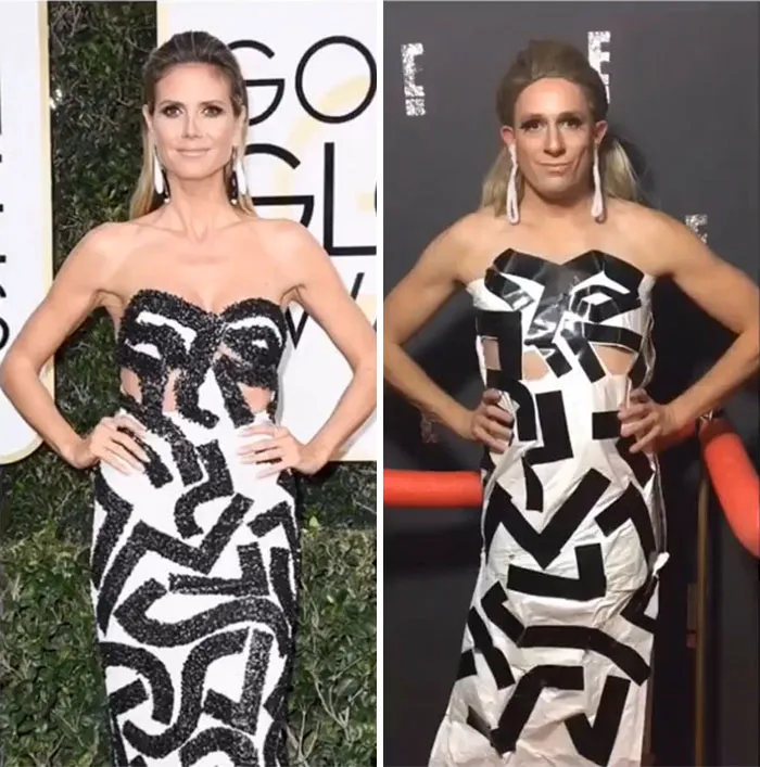 Tom Lenk As Heidi Klum