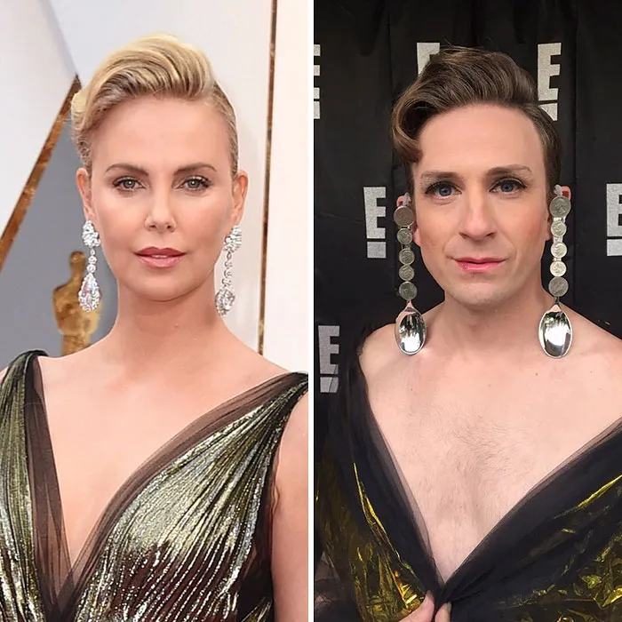 Tom Lenk As Charlize Theron