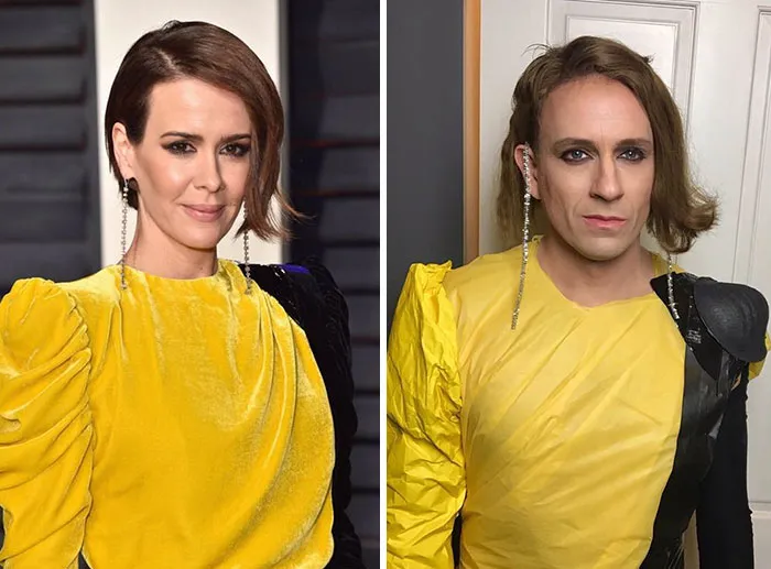 Tom Lenk As Sarah Paulson