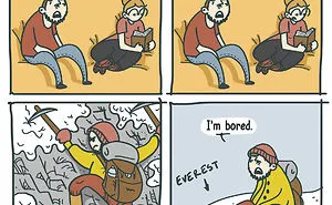 23 Darkly Humorous Comics That I Started Drawing 8 Months Ago To Escape Monotonous Routine