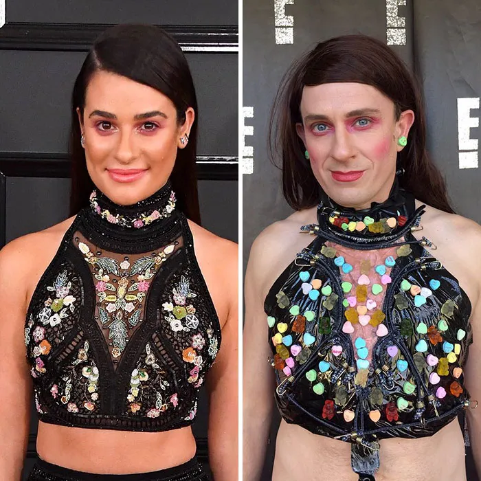 Tom Lenk As Lea Michele
