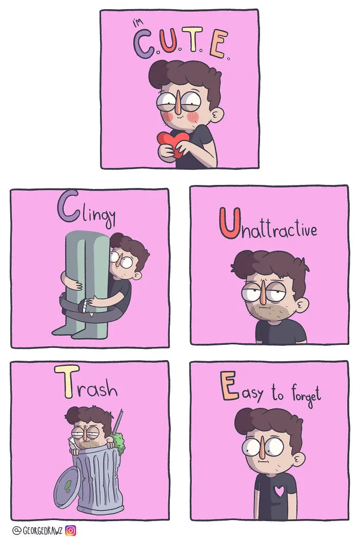 I Illustrate My Everyday Struggles With Anxiety And Depression In Mildly Amusing Comics