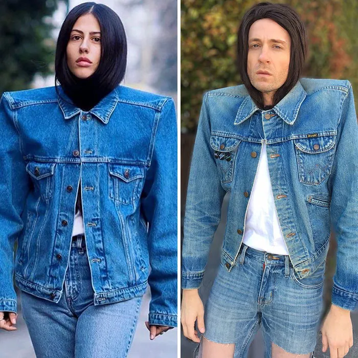 Tom Lenk As Balenciaga Model