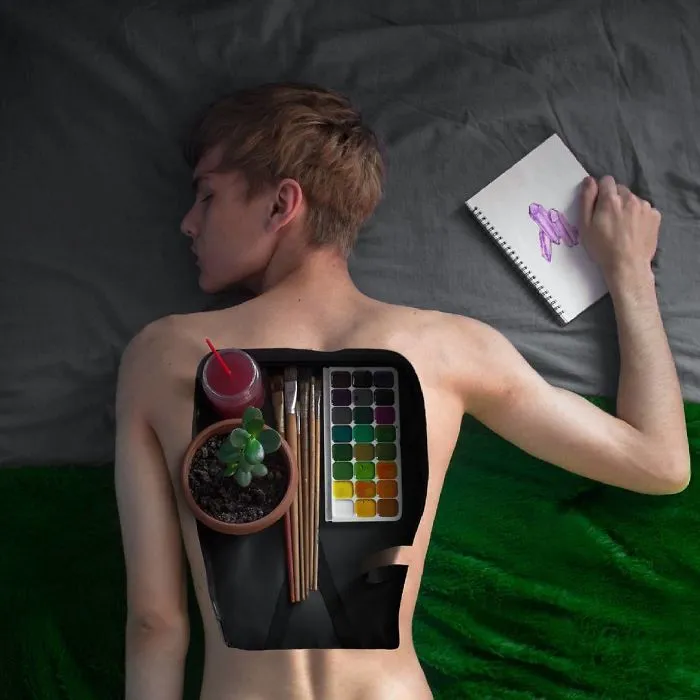 18-Year-Old Russian Creates Dark Surrealist Art And It Will Give You Nightmares