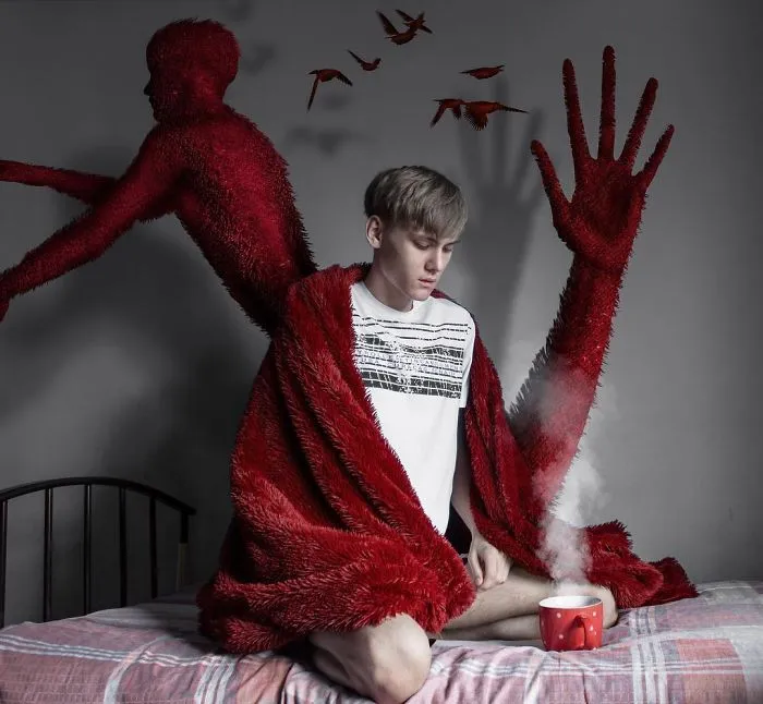 18-Year-Old Russian Creates Dark Surrealist Art And It Will Give You Nightmares