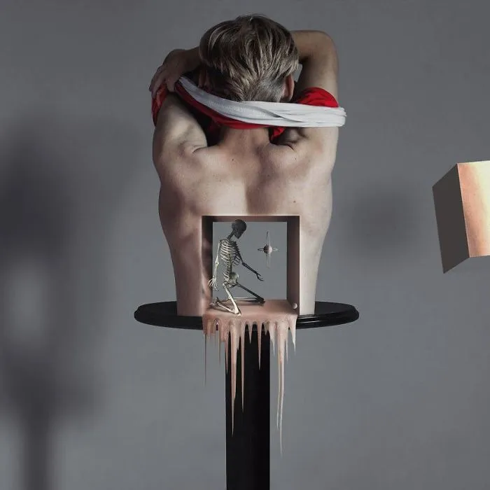 18-Year-Old Russian Creates Dark Surrealist Art And It Will Give You Nightmares