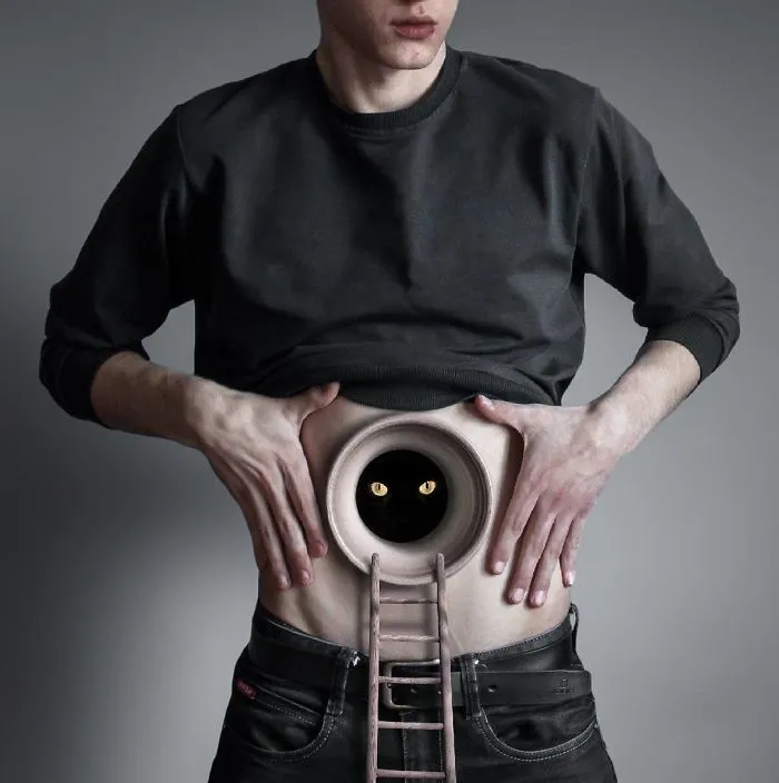 18-Year-Old Russian Creates Dark Surrealist Art And It Will Give You Nightmares