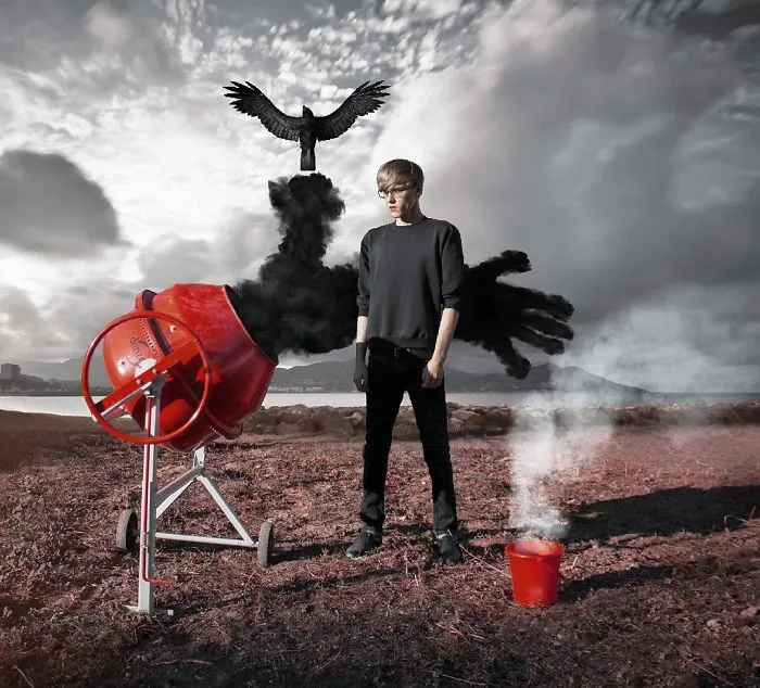 18-Year-Old Russian Creates Dark Surrealist Art And It Will Give You Nightmares