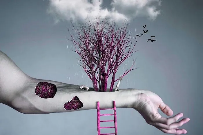18-Year-Old Russian Creates Dark Surrealist Art And It Will Give You Nightmares