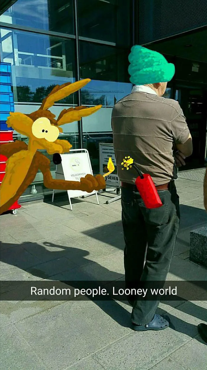 I've Been Doodling On Random People In Snapchat And It Became My Full-Time Job